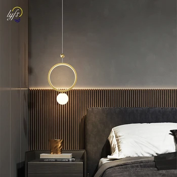 LED Nordic Pandantiv Lampă Iluminare Interioară Lampă de Agățat Acasă Dormitor Noptieră Mese Living Decor Modern Lumina