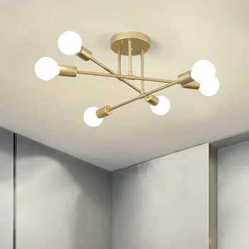 LED-uri moderne Creative Lumini Plafon Pentru Living Dining Dormitor Mansardă Candelabru Tavan Decor Acasă de Iluminat