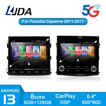 LJDA Android 13 Auto Multimedia Player Pentru Porsche Cayenne 2011 - 2017 Radio Auto Navigatie GPS Auto Audio DSP Carplay Video