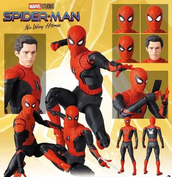 Marvel Mafex194 Spider Man Nici O Modalitate De Film Olandez Fratele Spider Man Modernizate Warsuit Papusa De Colectie Desktop Decoratiuni