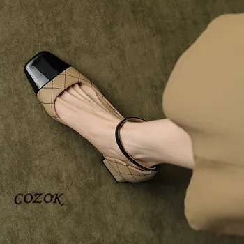 Mary Janes Epocă Sexy Wommen Pantofi 2023 Moda Elegant Pompe