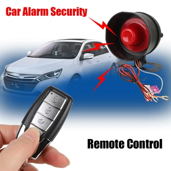 Masina universala Parte-Un Fel de Vehicul de Alarmă Antifurt de Protecție de Securitate & 2 de Control de la Distanță Sistem de Alarma Auto 12V Accesorii Auto M8115