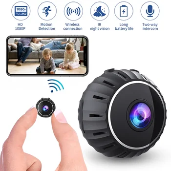 Mini aparat de Fotografiat Inteligent WiFi HD Voice Recorder 1080P Camera de Securitate de Origine, Baby Monitor Interior Recorder Video de Detectare a Mișcării
