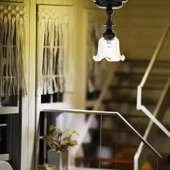 Mini Candelabru Tavan Lumina Scena Aspect de casă de Păpuși, CONDUSE de Plafon Lumina