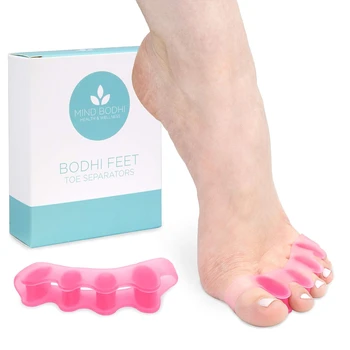 Mintea Bodhi Separatoare de Deget de la picior pentru a Corecta Bătăturile de la Picioare pentru a Restabili Forma Lor Originală Inflamație la picior Corector Pentru Femei Barbati Toe Distantiere