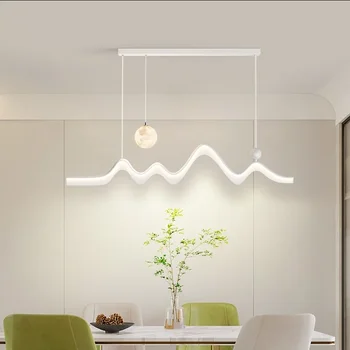 Modern Nordic Luminile LED Pentru Sala de Mese Bucătărie de Iluminat Lustre Decor Candelabru Lampă Interioară Bar Agățat Lumini de Prindere