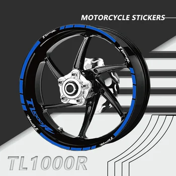 Motocicleta Anvelopa Janta Impermeabil Decalcomanii Wheels Hub Dungi Reflectorizante Film Autocolante Set Pentru SUZUKI TL1000R TL1000S TL 1000R 1000