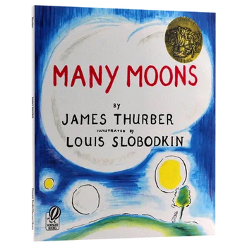 Multe Luni, James Thurber, cărți pentru Copii cu vârste cuprinse între 3 4 5 6, engleză carte cu poze, 9780156569804
