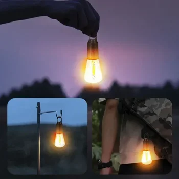 Multi-funcție de Lumină LED Camping Light Vintage Cort de Lumină Ambientală pentru Picnic în aer liber Camping Cort Accesorii