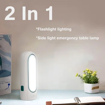 Multifunctional 2 In o Lanterna LED-uri LED Camping Lumina Impermeabil Lumina de Urgență Cort de Lumină USB Reîncărcabilă Lanterna Lumină Masă