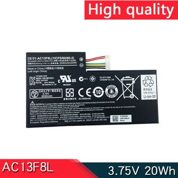 NOI AC13F3L AC13F8L 3.75 V 20Wh Baterie Laptop Pentru ACER Iconia Tab A1 A1-810 A1-A810 A1-811 W4 820P Tablet PC 1ICP5/60/80-2
