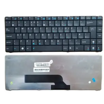 Noi BRITANIE Tastatura Laptop Pentru Asus k40 k40ab k40ac k40ad k40af k40c k40id k40ie k40ij X8A Negru V090462AK1 este totul fereastră-CX1UK01