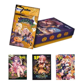 Noua Zeita De Colectare Poveste Carduri De Halloween Noapte De Carnaval Fete Anime Ex Sp Cp Carte Rară Copil Copii Jucării Și Hobby-Uri Cadou