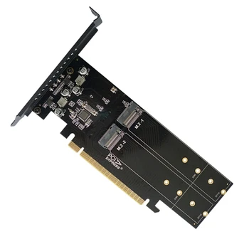 Noul standard Pcie La M2 Adaptor de Card Pcie X16 4 Port M2 NVME M pentru SSD Converter M. 2 PCI Express X16 Adaptor RAID Card de Expansiune
