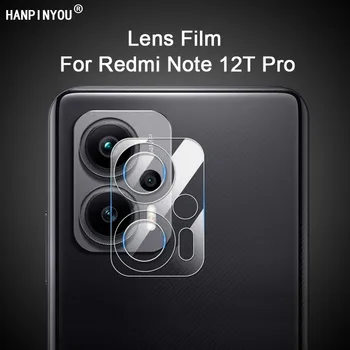 Obiectiv Protector Pentru Redmi Notă 12T Pro HD Clar Ultra Subțire aparat Foto Spate Capac Moale Guard Folie de Protectie-Nu Sticla