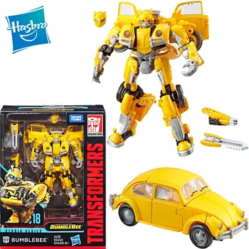 Original Hasbro Transformers Studio Series 18 Deluex Clasa Bondar Colectare Model De Acțiune Figura Jucarii Cadou