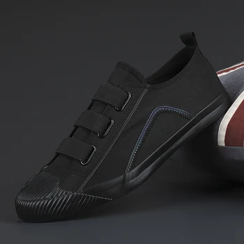 Pantofi pentru bărbați scăzut ajuta panza pantofi 2023 primavara-vara pantofi plat confortabil vulcanizat pantofi respirabil pantofi de agrement