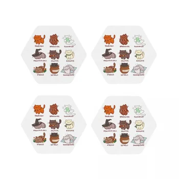 Paroase Pawtter Coaster Rezistente La Căldură Mat Fețe De Masă Pentru Produse Alimentare De Bucatarie Absorbant Mat Chiuveta Mat Servetele Mat Cafea Fierbinte Pad Mat