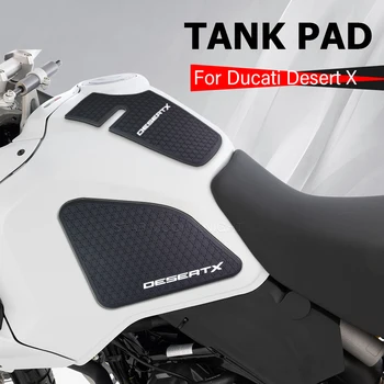 Partea de motociclete Tank Pad Anti Scratch Decal Pentru Ducati DesertX Deșert X 2022 2023 2024 Accesorii de Cauciuc Non-alunecare de Autocolant