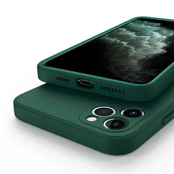 Pentru Capacul iPhone 15 Pro Max de Caz Pentru iPhone 15 Pro Coque TPU Silicon Acoperire Moale Pentru iPhone SE 2022 12 13 14 15 Pro Max Fundas