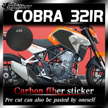 Pentru COLOVE COBRA 321R autocolante auto 6D fibra de carbon de protecție autocolante suprafață vopsea film transparent anti scratch modificarea