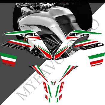 Pentru Ducati MULTISTRADA 950 S 950S Combustibil gazos Ulei Kit Genunchi Motocicleta Carenaj Aripa Protector Autocolante, Decalcomanii Tank Pad Mânere