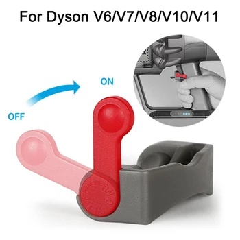 Pentru Dyson V7 V8 V10 V11 Aspirator Piese Trăgaci De Blocare,Pe/De Pe Butonul De Alimentare De Comandă Clemă De Curățare Accesorii,Liber Mâinile Tale
