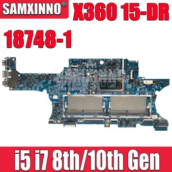Pentru HP X360 15-DR. 15T-DR Placa de baza Laptop Cu I5 I7 8-a sau a 10-Gen CPU 18748-1 Placa de baza L53568-601 L53569-001 L63885-601