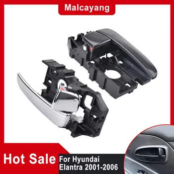 Pentru Hyundai Elantra 2001-2006 cea Mai buna Calitate Interior Mânerul Interior al Portierei Stânga Dreapta Crom Negru 82610-2D000 82620-2D010