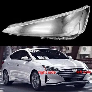 Pentru Hyundai Elantra 2019 2020 Far Locuințe Transparent Masca De Acoperire Faruri Shell Plexiglas Înlocui Original Lentile