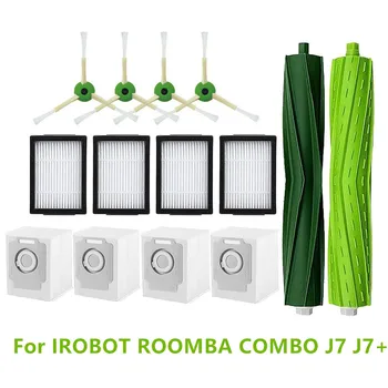Pentru IROBOT ROOMBA COMBO J7 Perii Laterale Filtre Hepa Perie Rola Saci de Praf Pentru IROBOT ROOMBA COMBO J7+
