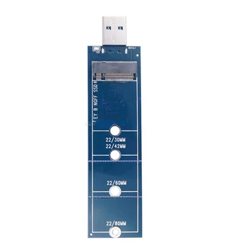 pentru M. 2 până la USB Adaptor de unitati solid state să USB Cititor de Card pentru Ambele unitati solid state (PCI-e) pentru M pentru Cheie SSD (B+M Cheie-SATA Baza) de unitati solid state SSD