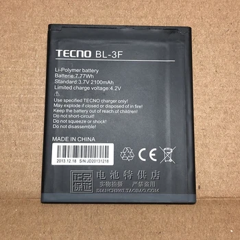 Pentru TECno baterie BL-3F baterie telefon 7.77 WH 2100mAh panou de telefon