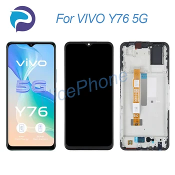 pentru VIVO Y76 5G Ecran LCD + Touch Digitizer Display 2408*1080 V2124 Pentru VIVO Y76 5G LCD Ecran Display