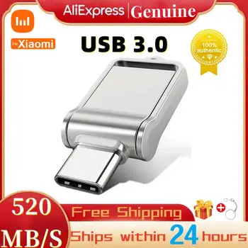 Pentru Xiaomi 2TB USB 3.0 Flash Drive-uri de Mare Viteză Pendrive 1TB 512GB de Memorie USB de 128GB, 256GB Stick USB Flash Disk Pentru Laptop Desktop