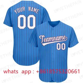 Personalizate Tricouri de Baseball 90 Strada Hip-Hop-ul Absorbant de Sudoare Softball Uniforme de Scurtă Sleeve Cardigan Training de Baseball Tricou