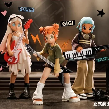 Piersic Revoltă Oarbă Cutie Resie Seria Mac Gigi Frankie Fete Anime Figura Model De Decoratiuni De Colectie Kawaii Figurina Jucarie