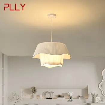 PLLY Nordic Pandantiv Lumina LED-uri Moderne, Creativitatea Pliuri Alb Lampă de Agățat Pentru Casa Sufragerie, Dormitor Decor Romantic