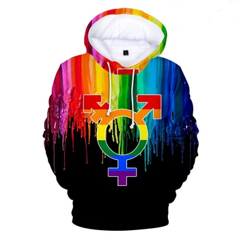 Popular Confortabil LGBT Scrisoare de Dragoste pline de Culoare de imprimare 3D Hanorace Jachete Barbati/Femei Tricou Adult/Copil Casual, Pulovere