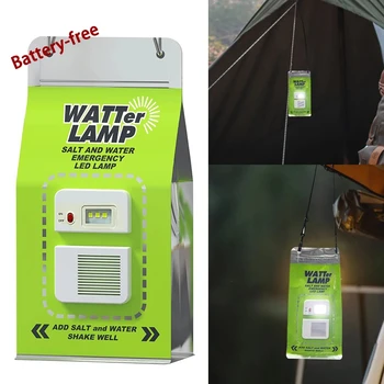 Portabil Camping Lampa de Apă Sărată în aer liber LED Lampă de Urgență pentru Camping Pescuit de Noapte Lampă de Economisire a Energiei Lampa de Călătorie Consumabile