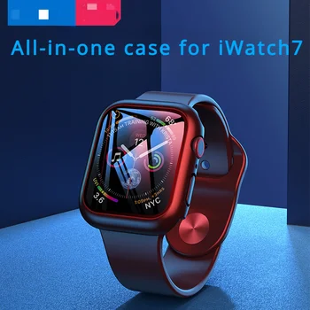 Potrivit pentru iWatch 7 All-in-one rezistent la apa, Praf și Explozie-dovada Apple Watch All-inclusive Caz de Protecție