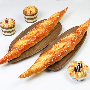 PU Fals Pâine Simulare Timp Croissant Moale Realiste Tort Magazin de Alimente Model Home Decor