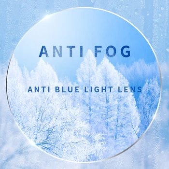 Pulais Lentile Optice pentru Bărbați și Femei Dublu Ceață Film Strat Anti-ceata si Anti-Blue Light Lens Umplut în Rama de Ochelari