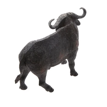 Realist Bivolul African Wildlife Animal Model De Acțiune Figura Jucărie Pentru Copii Cadouri