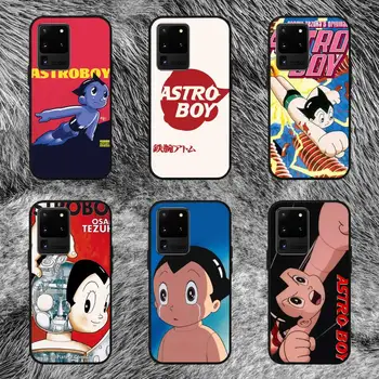 Retro benzi Desenate Astro Boy Caz de Telefon Pentru Samsung Galaxy S10 S20 S21 Nota 10 20Plus Ultra Shell