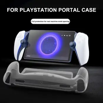 Rezistent la șocuri Caz de Protecție Transparent Joc Accesorii Capac Spate TPU Moale Handheld Consola Shell Pentru Sony PlayStation Portal