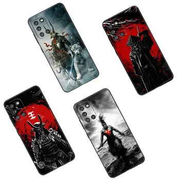 Samurai japonez Art Caz de Telefon Pentru Samsung Galaxy A01 A03 Core A02 A10 A20 S A20E A30 A40 A41 A5 A6 A8 Plus A7 A9 2018 Acoperire