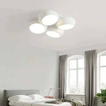 SANDYHA Nordic Minimalism Lumina Plafon cu LED-uri-aparat Lampa pentru Dormitor Decoracion Para El Hogar Moderno Lampara Techo