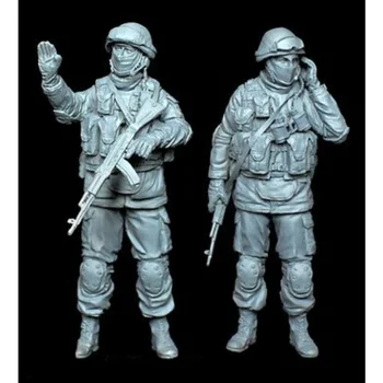 Scara 1/35 turnat Rasina Figura Crimeea Costum Soldat Model de Kit de Asamblare Macheta de Asamblare Model Nevopsite