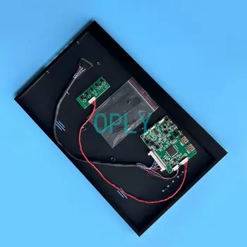Se potrivesc N140BGE DIY Kit LVDS 40 Pin Portabil Refit Display Controller Driver Placa+carcasa de Metal 2 Mini-HDMI 1366*768 14